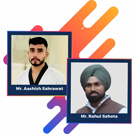 Mr. Aashish Sahrawat and Mr. Rahul Sahota, Sports Faculty at Mount View International School