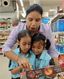 Mart visit by young explorers of Class 1 & 2 to experience everyday shopping and learning