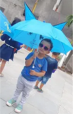 Blue Day at Mount View International School celebrated by Playway & Nursery Students