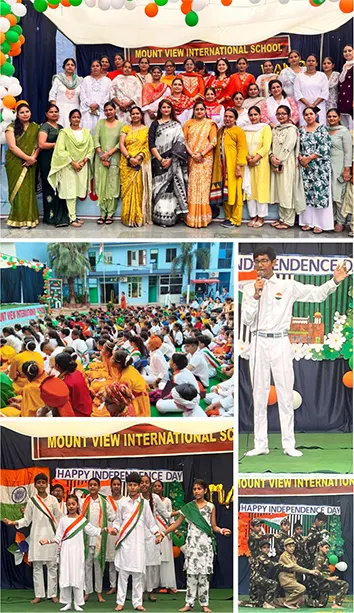 Independence Day celebration at Mount View International School Dera Bassi