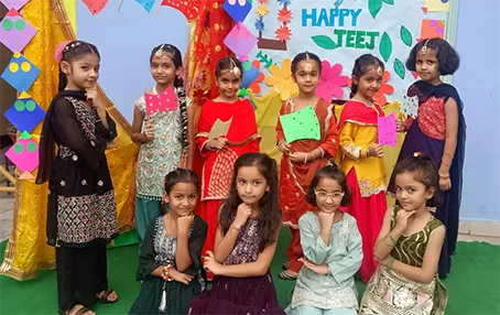 Teej celebration at Mount View International School Dera Bassi